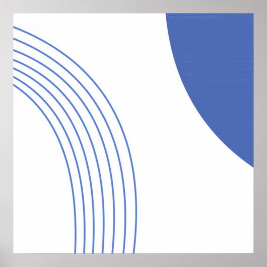 モダン抽象芸術 ポスター (正面)