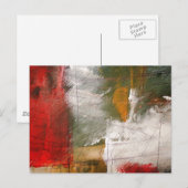 モダン抽象芸術 ポストカード (正面/裏面)