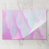 モダン抽象芸術 |マゼンタパープルピンクティール（緑がかった色） ペーパーパッド (折り畳み)