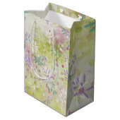 モダン抽象芸術 ミディアムペーパーバッグ (裏面アングル)