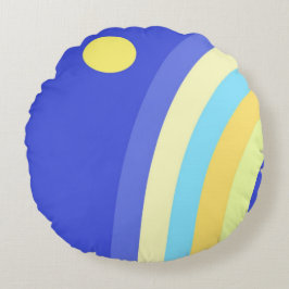 モダン抽象芸術 ラウンドクッション