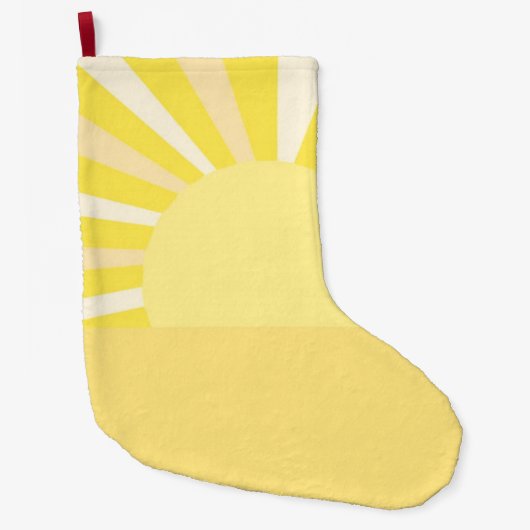 モダン抽象芸術 ラージクリスマスストッキング (正面)