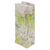 モダン抽象芸術 ワインギフトバッグ (裏面アングル)