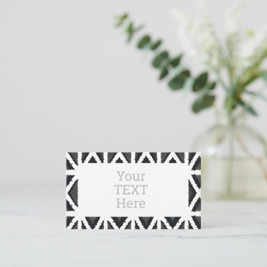 モダン抽象芸術 名刺 (スタンド正面)