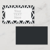 モダン抽象芸術 名刺 (正面/裏面)