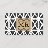 モダン抽象芸術 名刺 (正面)