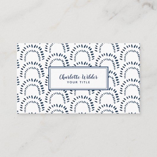 モダン抽象芸術 | 名刺 (正面)