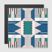 モダン抽象芸術：幾何学的シームレススタイル (正面/裏面)