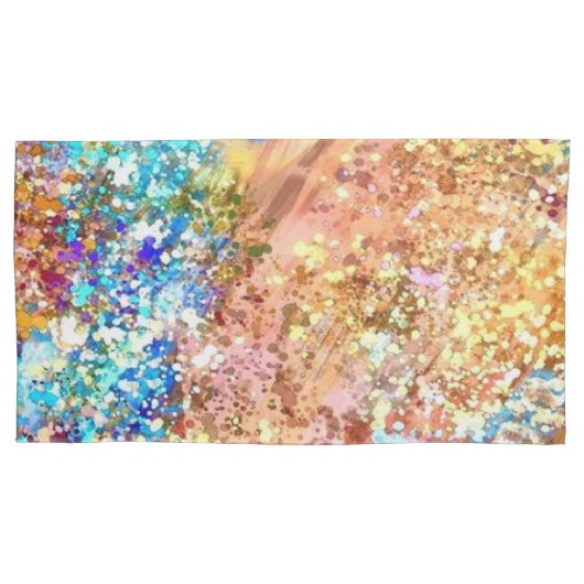 モダン抽象芸術 枕カバー (正面左)