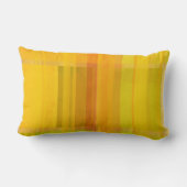 モダン抽象芸術 |柑橘系カラフルカラー ランバークッション (裏面)