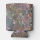 モダン抽象芸術「花の森」クール 缶クーラー (裏面)