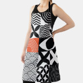 モダン抽象芸術:芸術的デザイン・キャンバス。 エプロン (インサイチュ)