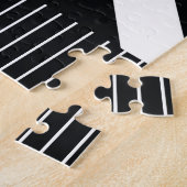 モダン抽象芸術:芸術的デザイン・キャンバス。 ジグソーパズル (側面)