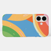 モダン抽象芸術 Case-Mate iPhoneケース (裏面 (横))