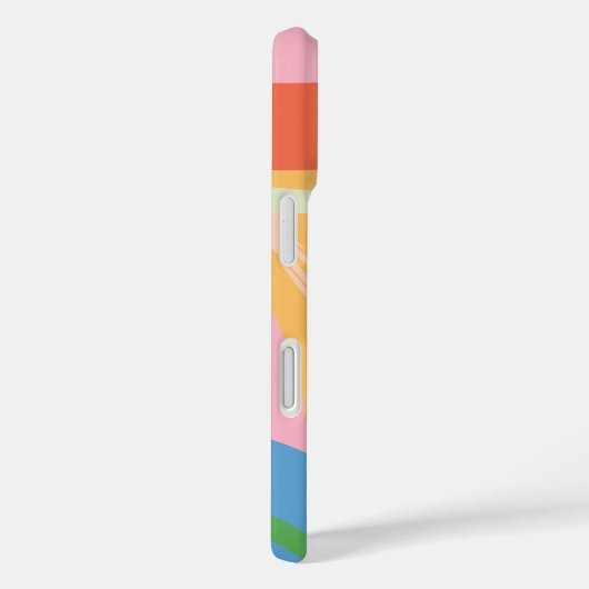 モダン抽象芸術 Case-Mate iPhoneケース (裏面 / 右)