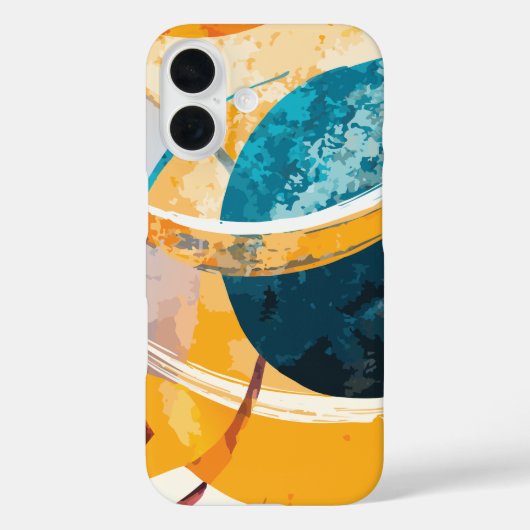 モダン抽象芸術 Case-Mate iPhoneケース (裏面)