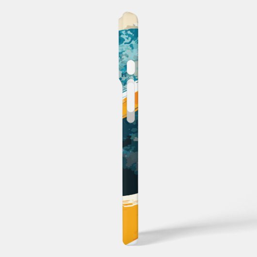 モダン抽象芸術 Case-Mate iPhoneケース (裏面 / 左)