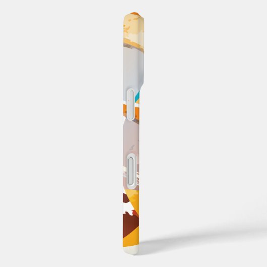 モダン抽象芸術 Case-Mate iPhoneケース (裏面 / 右)