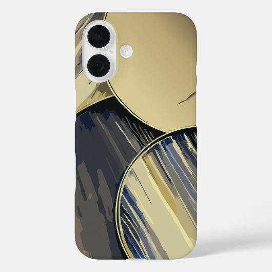 モダン抽象芸術 Case-Mate iPhoneケース (裏面)