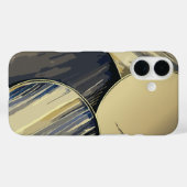 モダン抽象芸術 Case-Mate iPhoneケース (裏面 (横))
