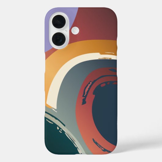 モダン抽象芸術 Case-Mate iPhoneケース (裏面)