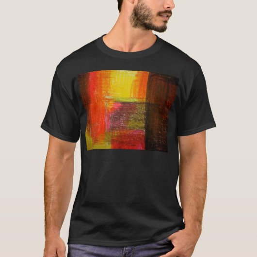 モダン抽象芸術 Tシャツ (正面)