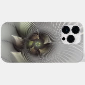 モダン抽象3D形状フラクタルアート Case-Mate iPhoneケース (裏面 (横))