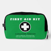 モダン救急緑十字医療安全旅行 ドップキット (正面)