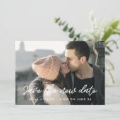 モダン救結婚は新期日 案内状 (スタンド正面)