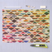 モダン数々のアールデコ 薄葉紙 (クラフト)