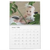 モダン数々のカスタム写真年お祝い カレンダー (1月 2026)
