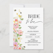 モダン数々のブライダルシャワー 招待状 (正面)