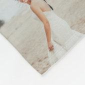 モダン数々のミニマル写真スクリプトmomギフトフリース フリースブランケット (角)