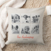 モダン数々のミニマル家族の写真ホームの装飾 クッション (ブランケット)