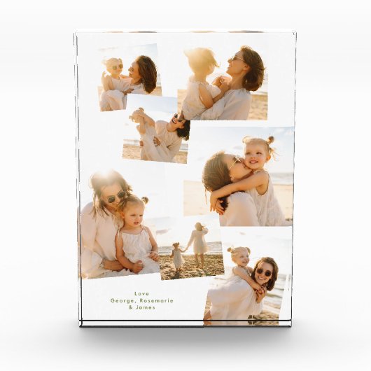 モダン数々のミニマルChristmas 8Album Gift フォトブロック (正面)