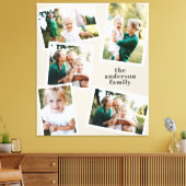 モダン数々の写真家自然住宅 キャンバスプリント (インサイチュ (リビング))