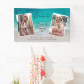 モダン数々の海ビーチモダン 横断幕 (インサイチュ)