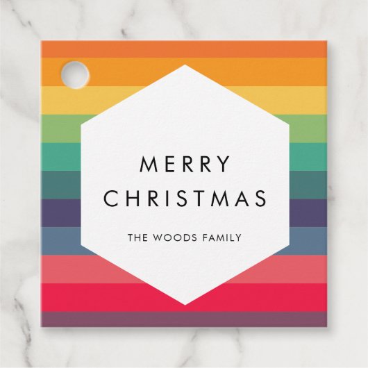 モダン数々の聖降誕祭 フェイバータグ (正面)