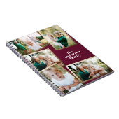 モダン数々の金ゴールドスタイリッシュ家族 ノートブック (右側)