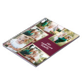 モダン数々の金ゴールドスタイリッシュ家族 ノートブック (左側)