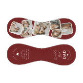 モダン数々のPhoto Collage Worldの最高のパパ 野球ボール (パネル)