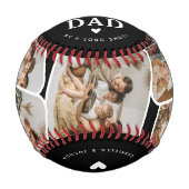 モダン数々のPhoto Collage Worldの最高のパパ 野球ボール (正面)