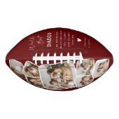 モダン数々のPhoto Grid Worldの最高のパパ アメリカンフットボール (正面)