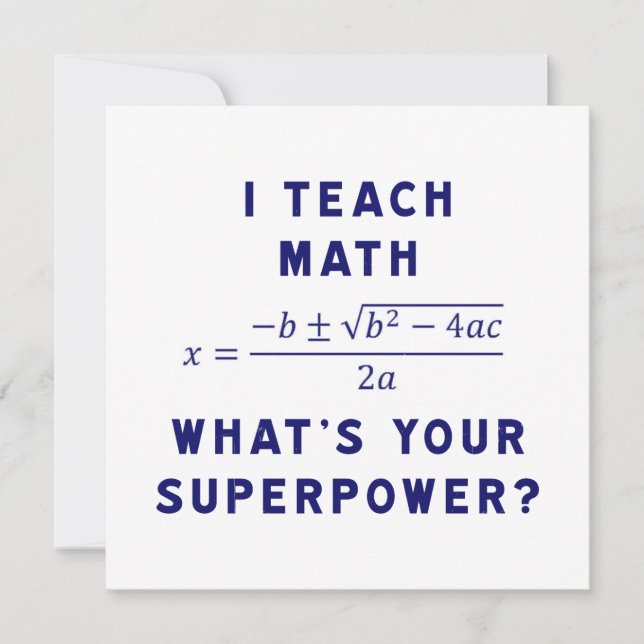 モダン数学教育者タイポグラフィグラフィック (正面)