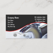 モダン整備士レ車のンチ 名刺 (正面)