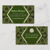 モダン整備士名刺 名刺 (正面/裏面)