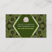 モダン整備士名刺 名刺 (裏面)