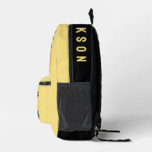 モダン文字カスタムサマートロピカルサーファーサンセット プリントバックパック (右)