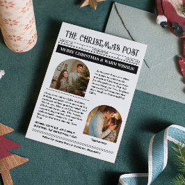 モダン新聞アーカイブフォトコラージュ クリスマス