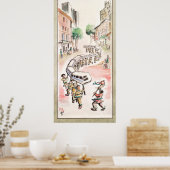 モダン日ドラゴンダンサー ポスター (キッチン)